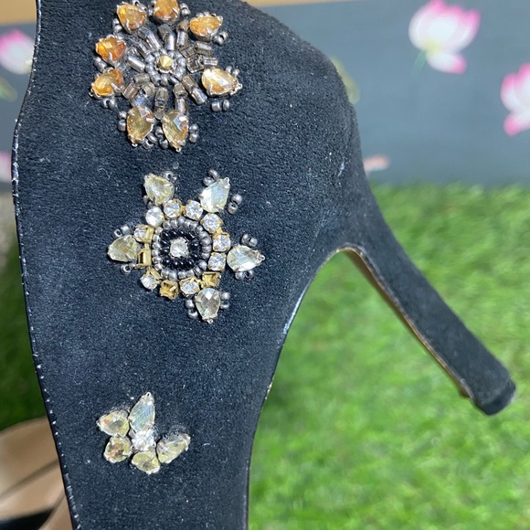 Embroidered Heels Size - 235/ 37 - Picture 7 of 10